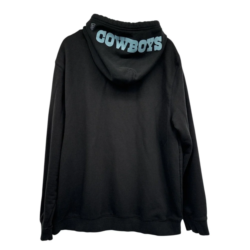 Dallas Cowboys NFL Hoodie Mens XXL Camo Hood Team Apparel Football‎ Sweatshirt - Picture 2 of 11